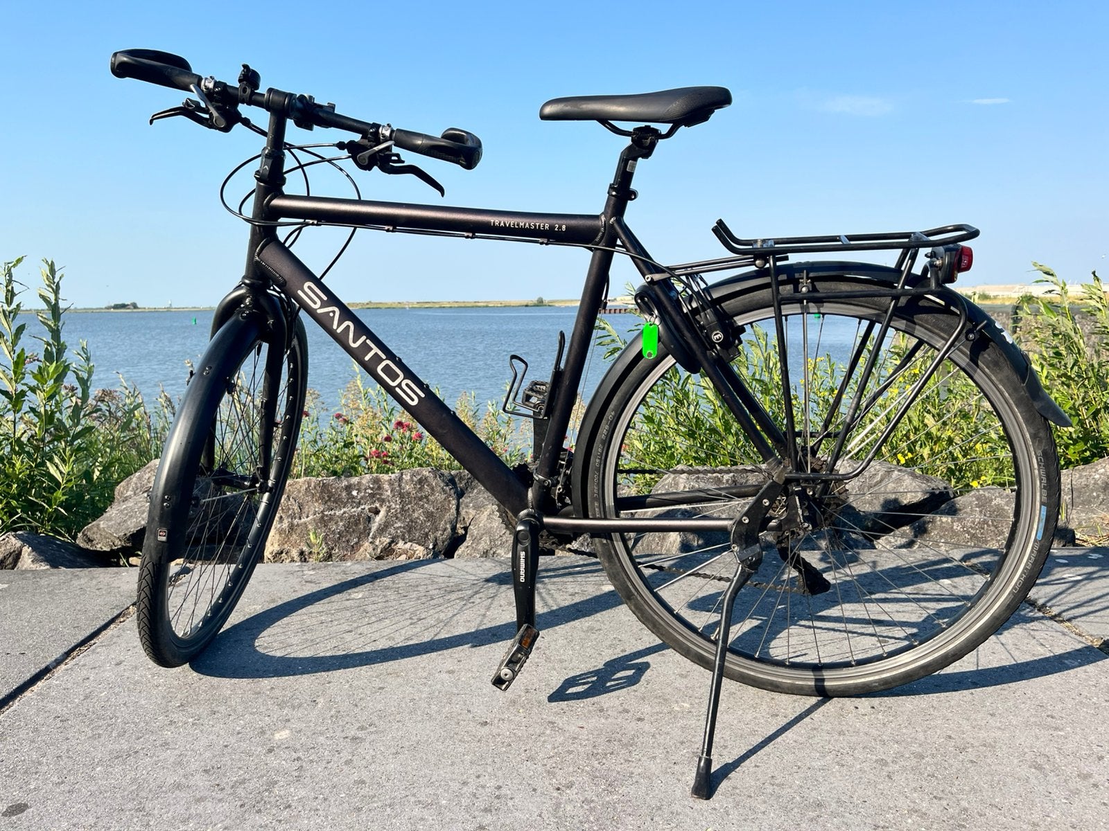 Santos Travelmaster 2,8 56 cm, Fietsen en Brommers, Fietsen | Heren | Sportfietsen en Toerfietsen, 28 inch, Gebruikt, Velgrem