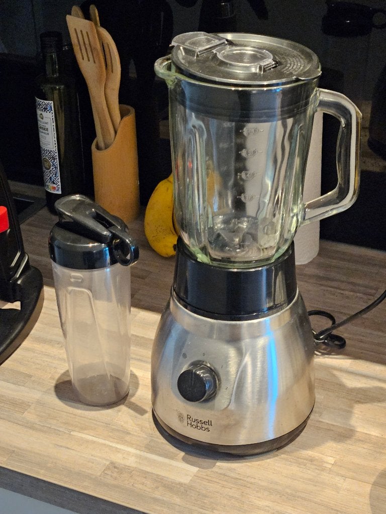 Russell Hobbs Blender Smoothie Maker 2-in-1, Ophalen, Zo goed als nieuw, Blender