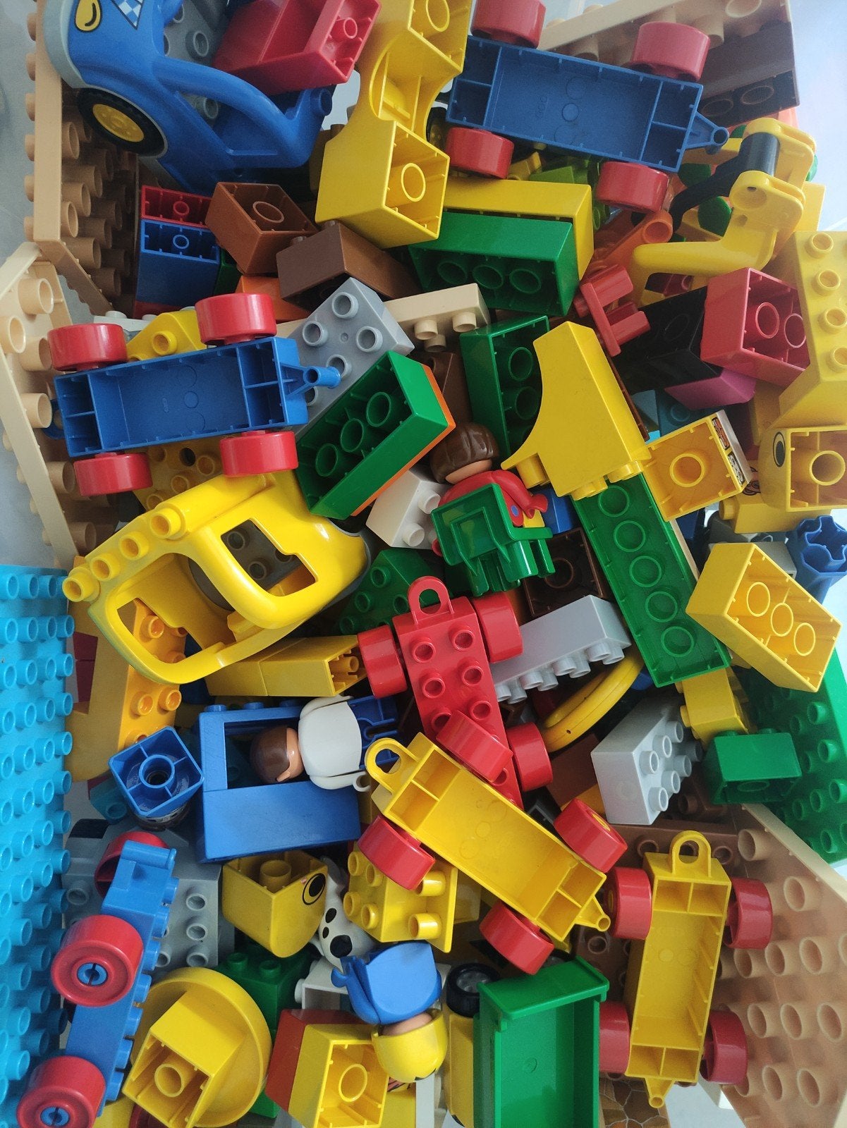Duplo inclusief bouwplaat, Ophalen, Gebruikt