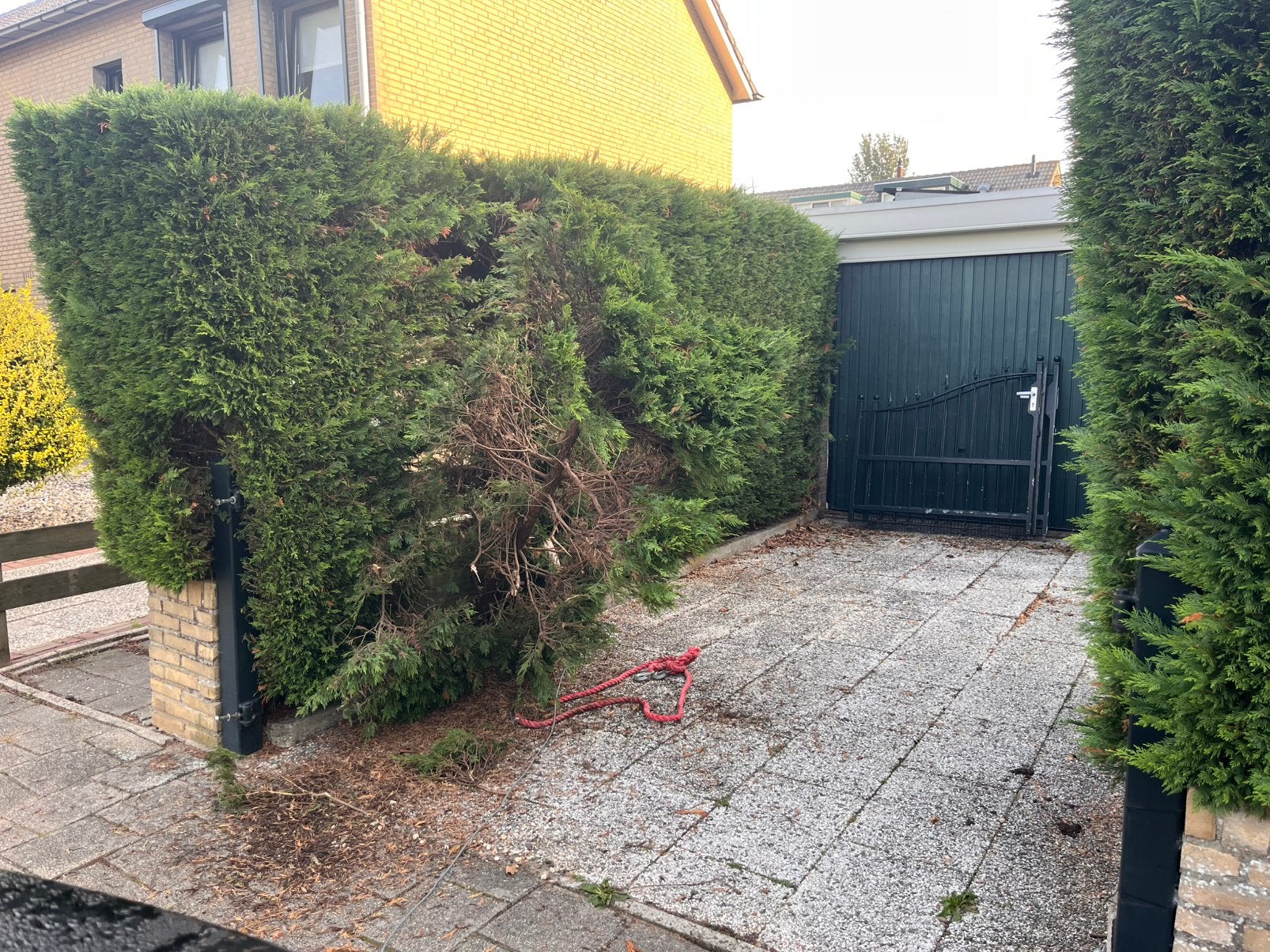 Grindtegels 63 hele stuks, Tuin en Terras, Ophalen