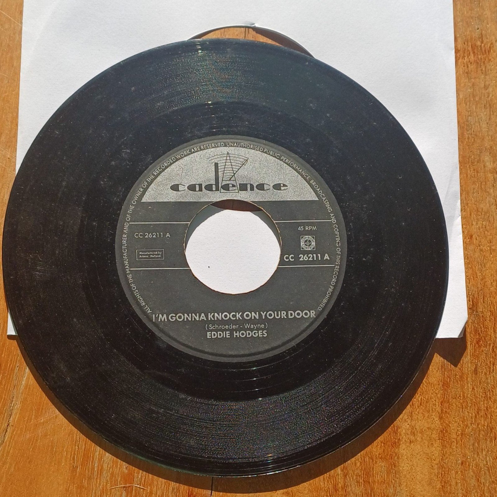 Eddie Hodges, Cd's en Dvd's, Ophalen of Verzenden, Zo goed als nieuw, Pop