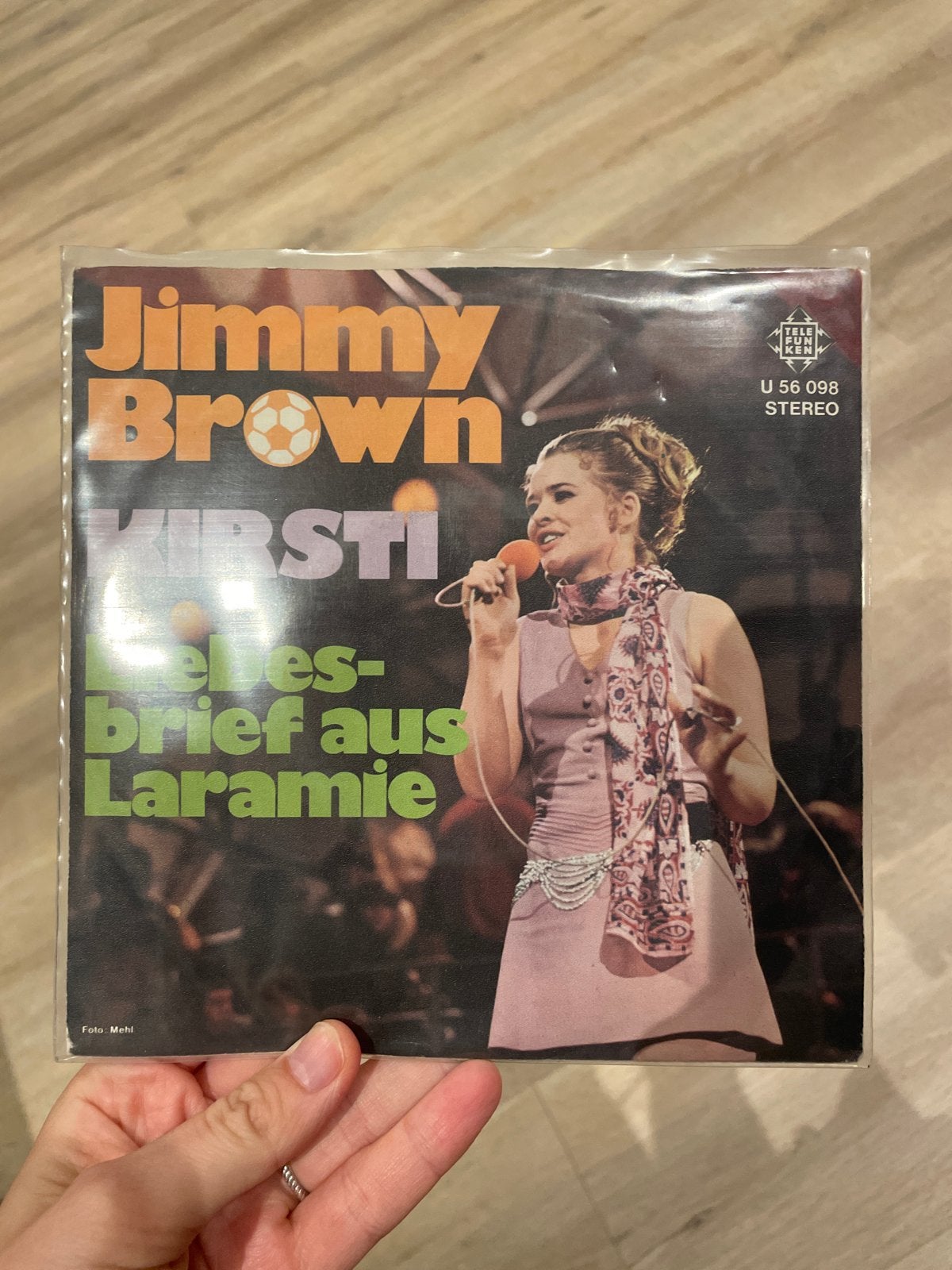 Jimmy Brown - Kirsti - Liebesbrief aus Laramie (Single), Cd's en Dvd's, Gebruikt, 7 inch, EP, Schlager