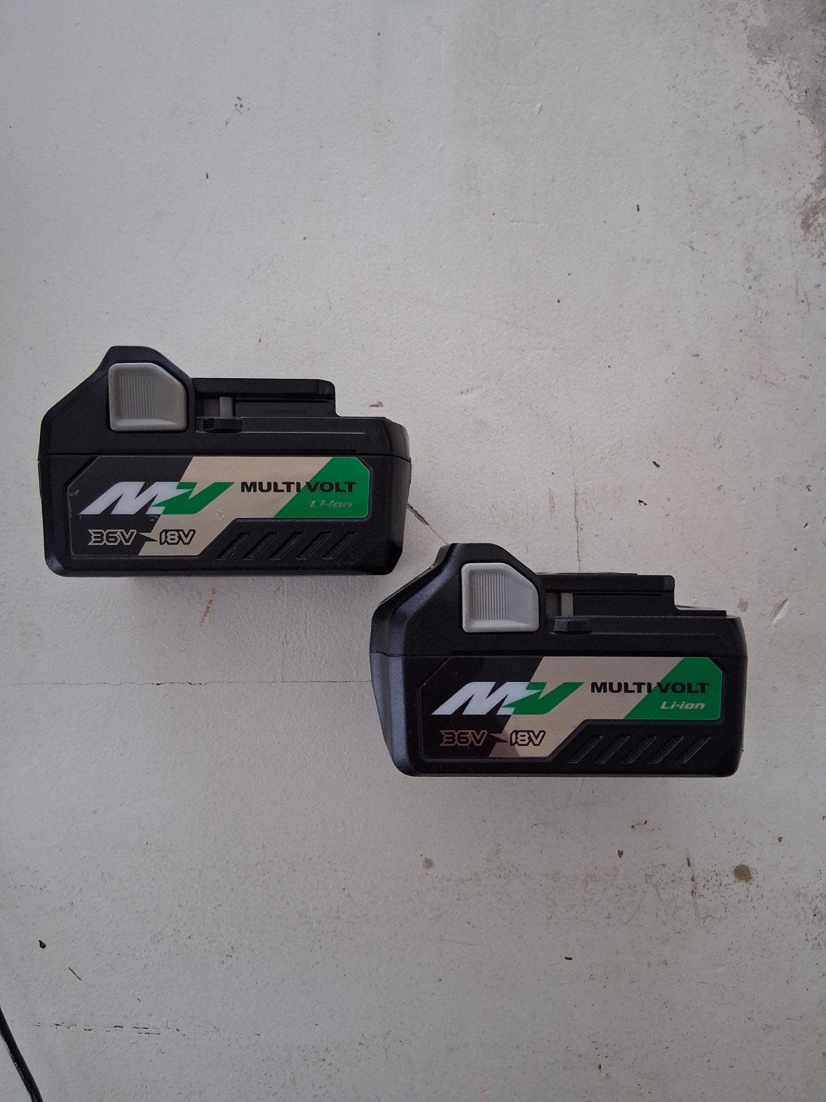 2x HiKOKI Multi Volt Accu BSL36A18 36V/18V 2.5Ah/5.0Ah, Ophalen of Verzenden, Zo goed als nieuw