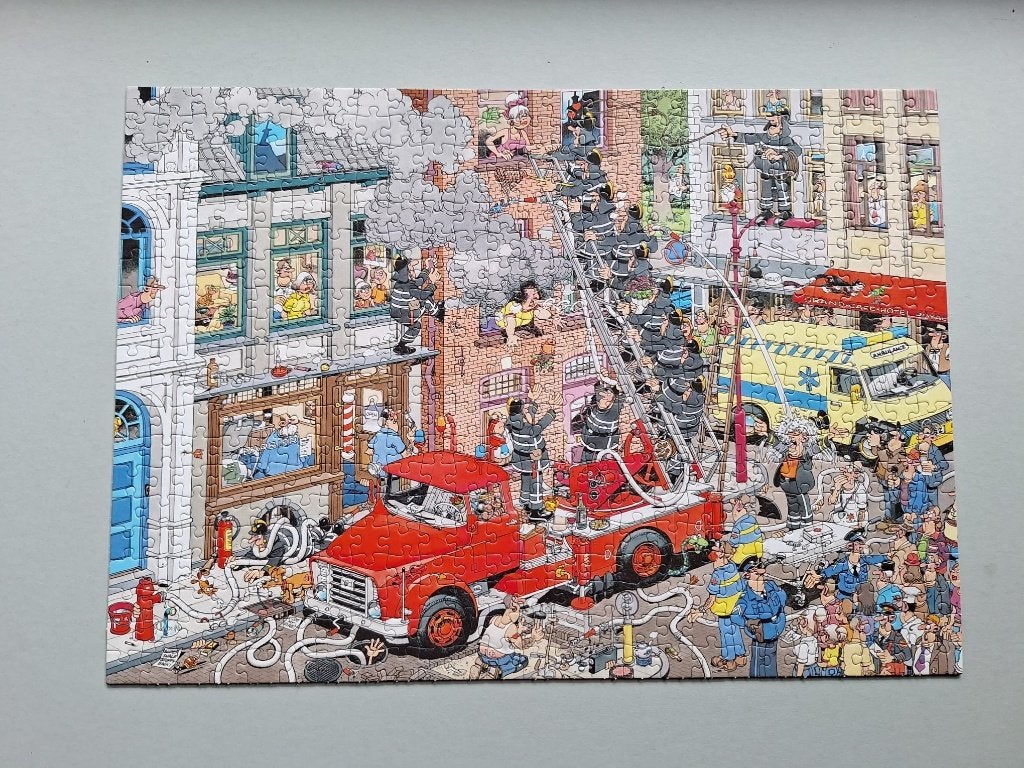 Jan van Haasteren Fire! 500 stukjes