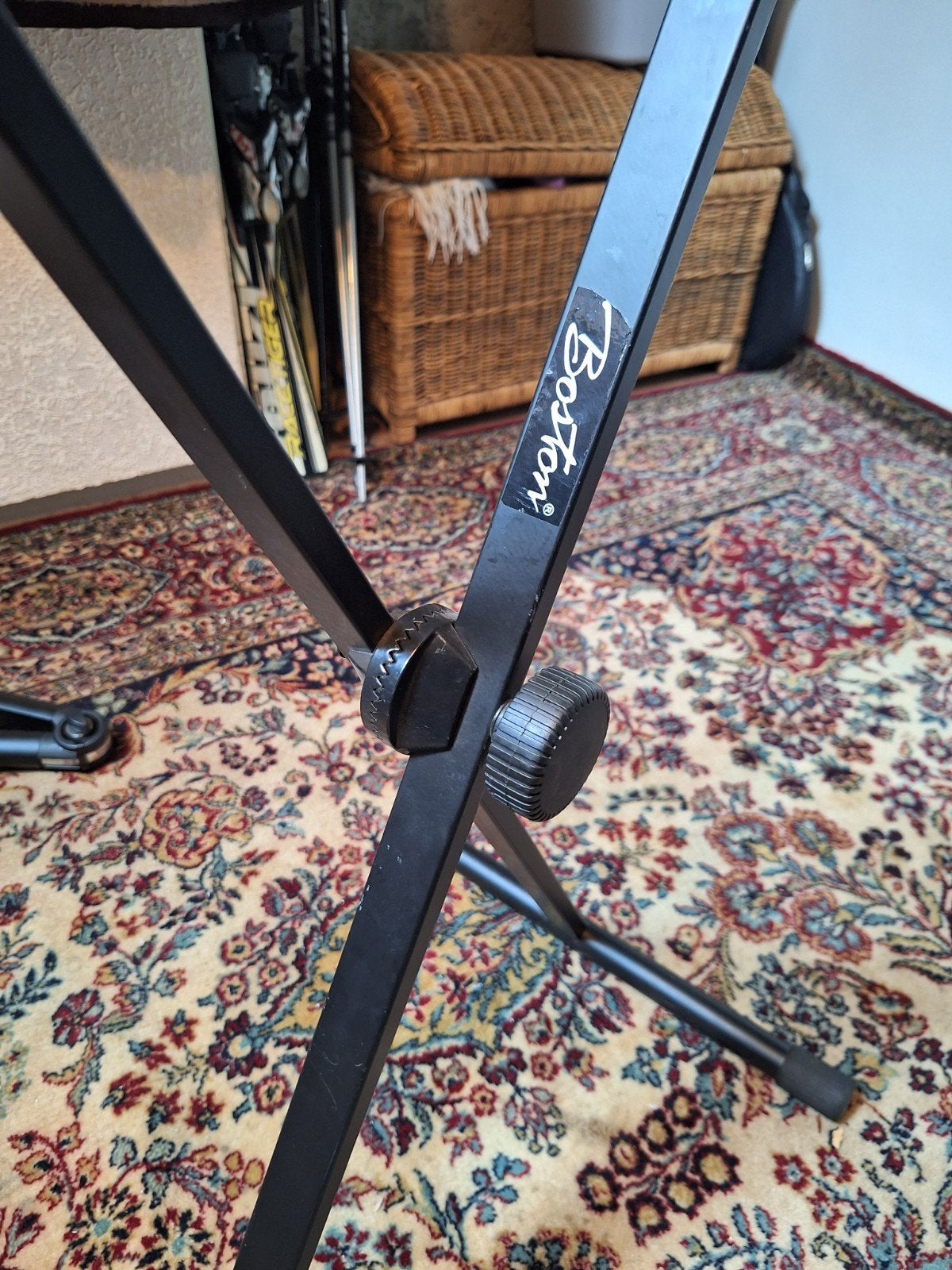 Keyboard standaard (x2), Muziek en Instrumenten, Standaards, Ophalen, Gebruikt, Instrumentstandaard, Keyboard of Synthesizer