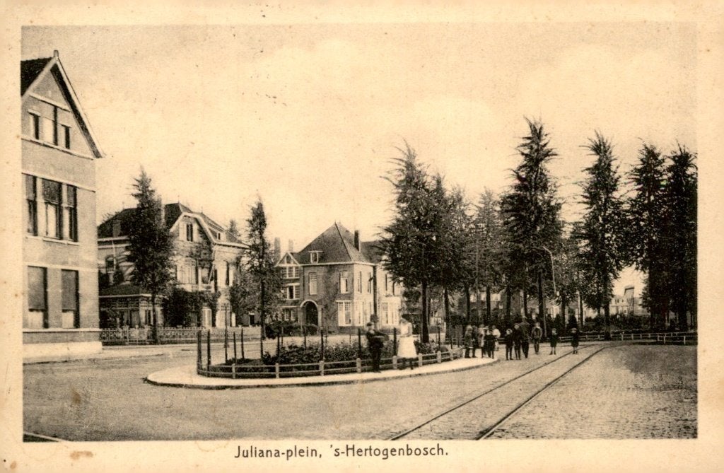's-Hertogenbosch Julianaplein # 742, Ophalen of Verzenden, Voor 1920, Gelopen, Noord-Brabant