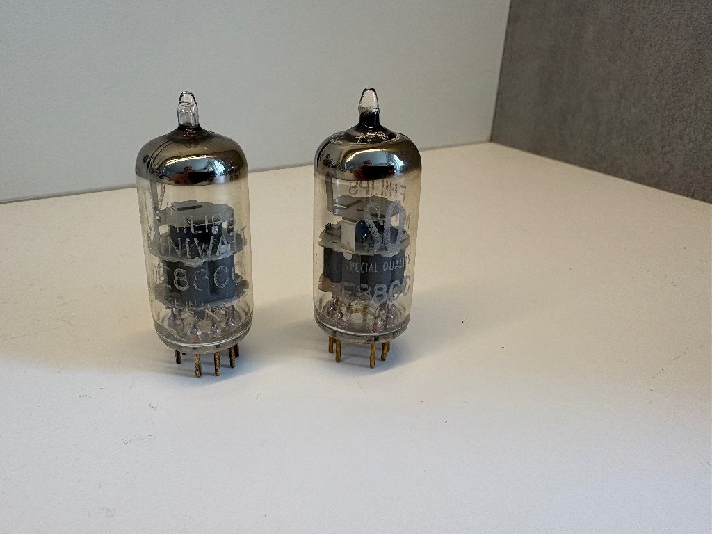 Philips Miniwatt E88CC SQ special quality set, Audio, Tv en Foto, Buizenversterkers, Ophalen of Verzenden, Buis of Buizen