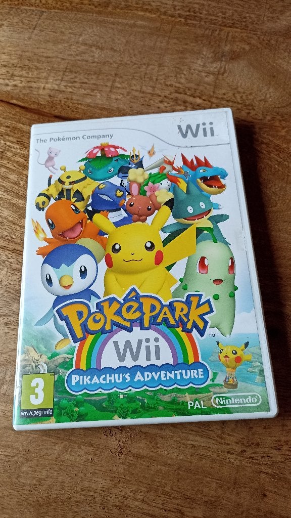 Wii Poképark Pikachu's adventure, Spelcomputers en Games, Avontuur en Actie, 1 speler, Ophalen of Verzenden, Zo goed als nieuw
