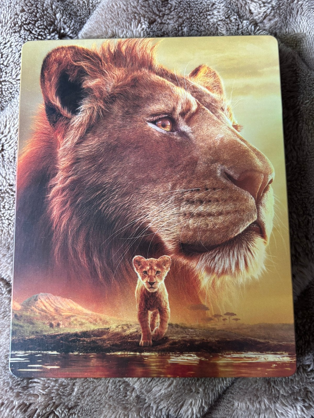 Mufasa: The Lion King Steelbook 4K Ultra HD Blu-Ray, Cd's en Dvd's, Blu-ray, -, -, Ophalen of Verzenden, Zo goed als nieuw