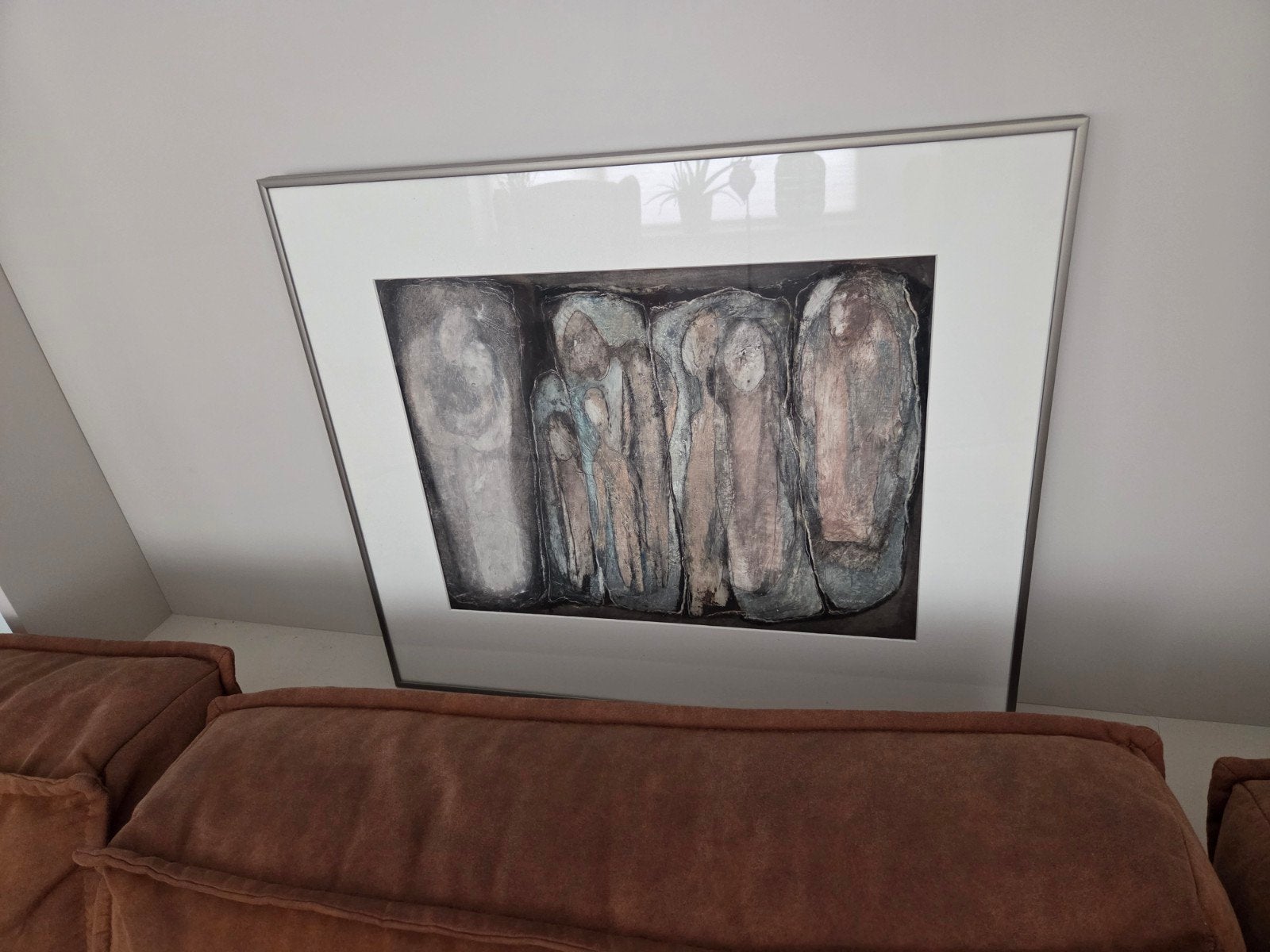 Schilderij Ineke Watzema - Abstracte figuren, Abstract, Ophalen of Verzenden, Origineel werk, Overige onderwerpen