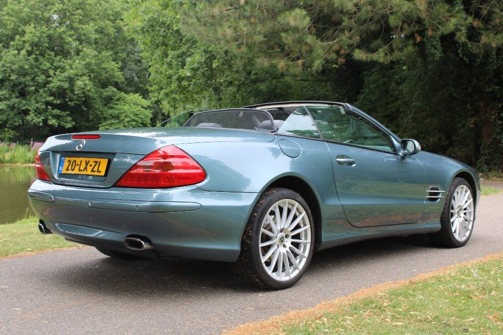 Mercedes-Benz SL 5.0 Sl500 CABRIO  AUTOMAAT, Auto's, Automaat, Achterwielaandrijving, 8 cilinders, Leder