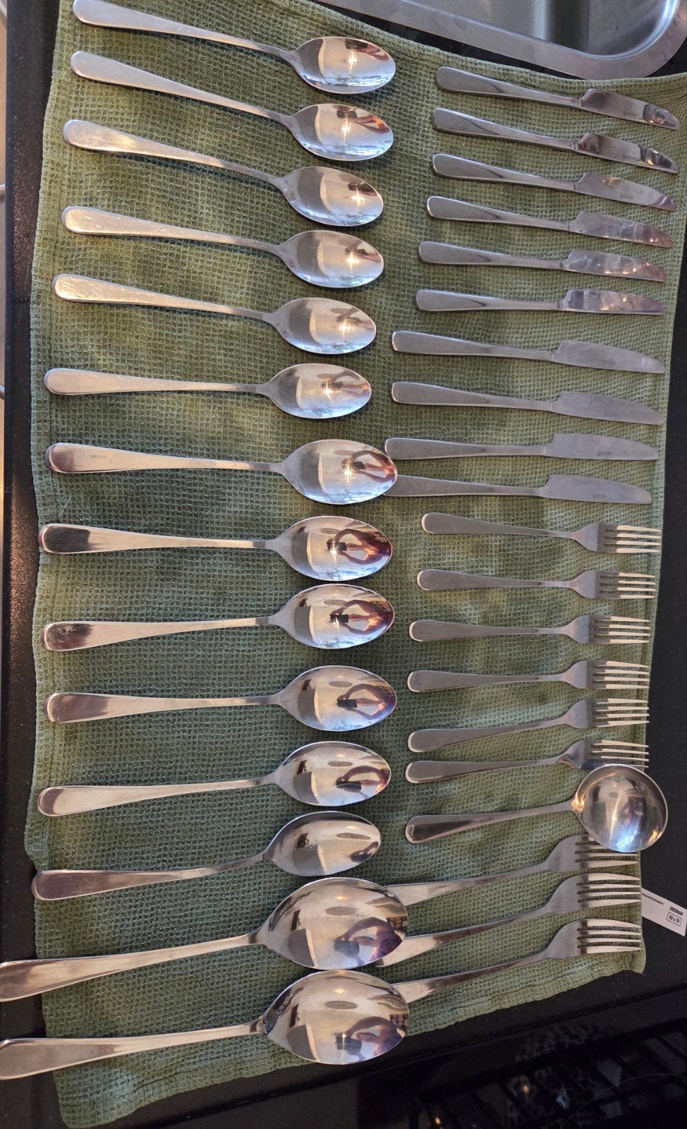 Sola bestekset 35 delig 4 pers. vaatwasbestendig, Ophalen