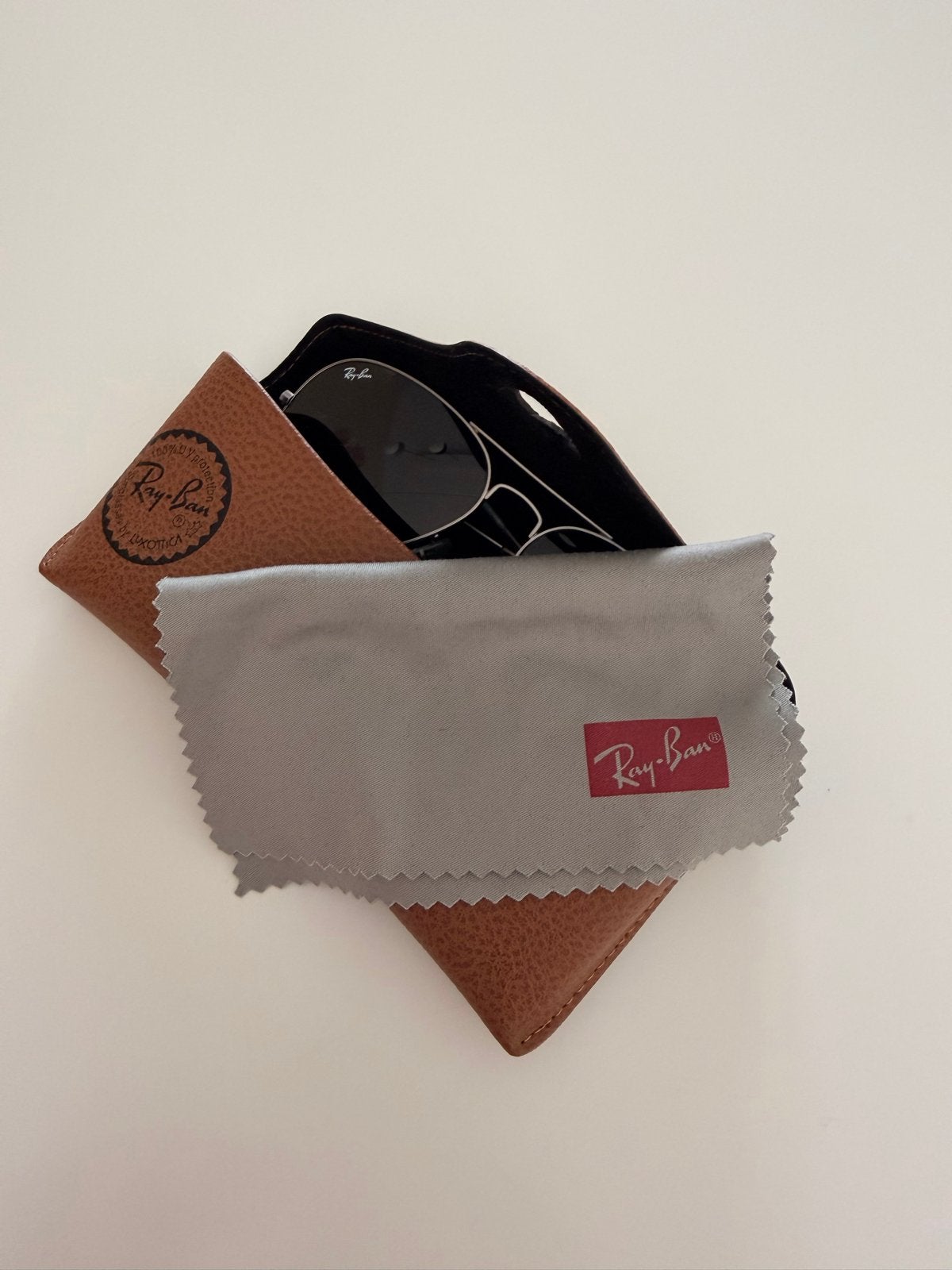 Ray-Ban 58014 Top Gun Zonnebril - Licht verbogen, Gebruikt, Zonnebril, Ophalen of Verzenden, Ray-Ban