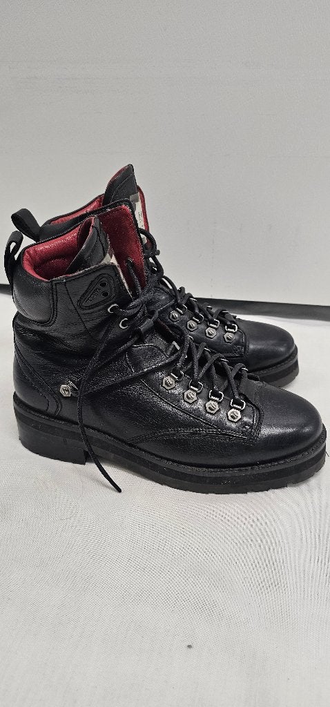 Bronx Gamlett Veterlaarzen Zwart Maat 38 (11224), Kleding | Dames, Bronx, Zwart, Lage of Enkellaarzen, Ophalen of Verzenden