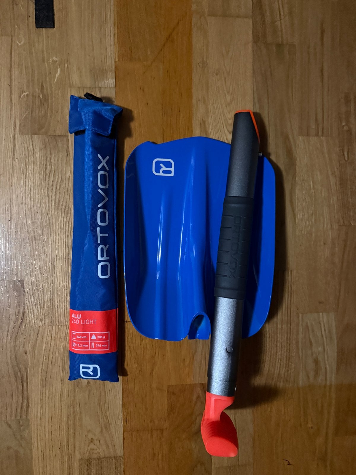 Ortovox Lawine Veiligheid Set: Schep en Sonde, Overige merken, Overige typen, Ophalen of Verzenden, Zo goed als nieuw