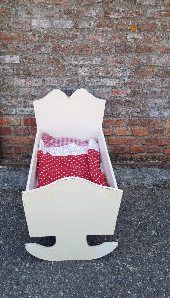 Poppenbed, Ophalen, Zo goed als nieuw, Babypop