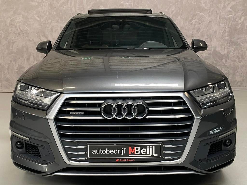 Audi Q7 3.0 TDI e-tron quattro Sport /Pano /Camera /Trekhaak, Automaat, Gebruikt, 259 pk, 2420 kg