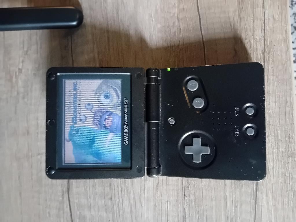 Nintendo Game Boy Advance SP, Spelcomputers en Games, Ophalen of Verzenden, Gebruikt, Game Boy Advance, Met beschermhoes of tas