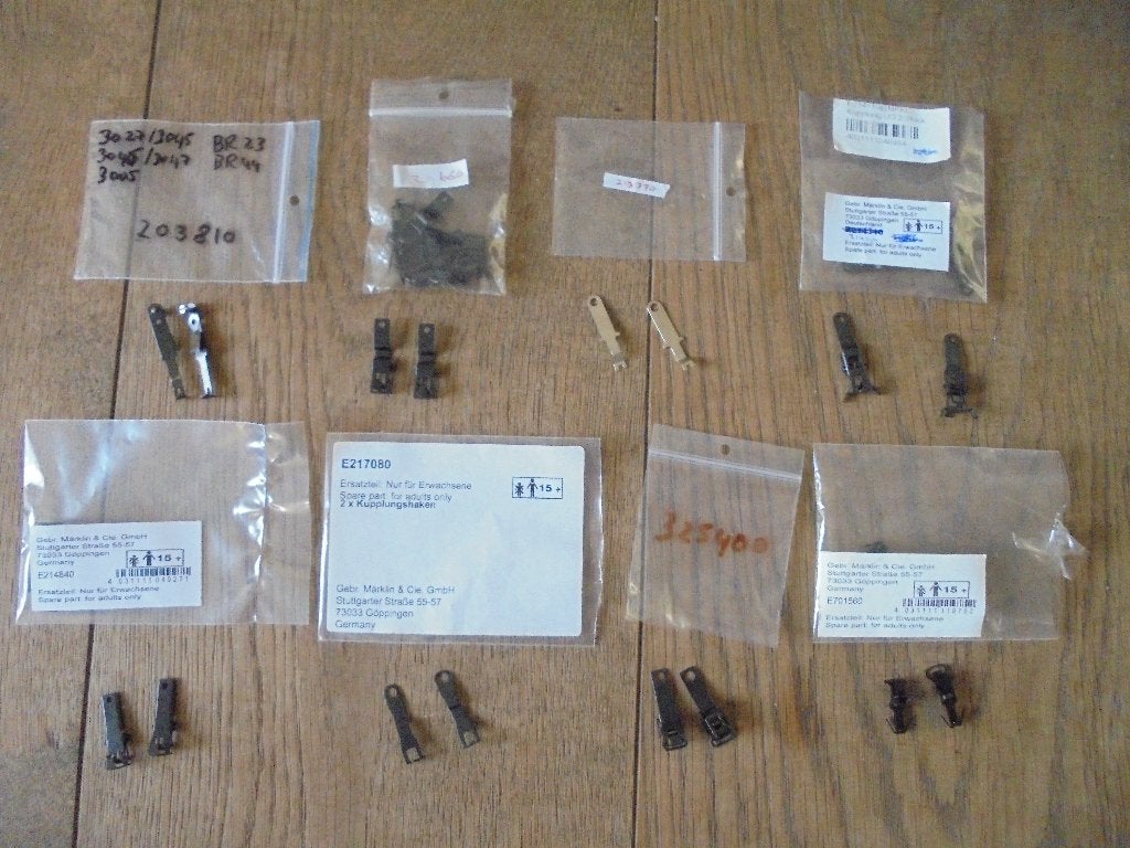 Marklin HO onderdelen, koppelingen, buffers, lichtgeleiders, Gelijkstroom of Wisselstroom, Ophalen of Verzenden, Märklin, Nieuw