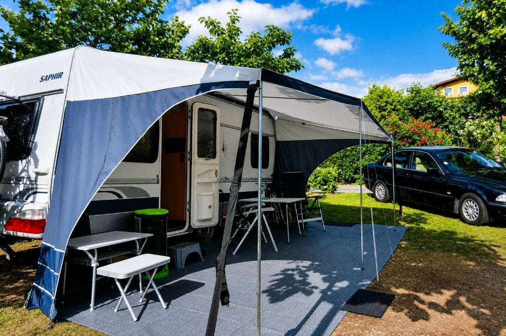 caravanluifel, Caravans en Kamperen, Voortenten en Luifels, Ophalen, Zo goed als nieuw, Ten Cate All Season 240g/m2, Overige merken