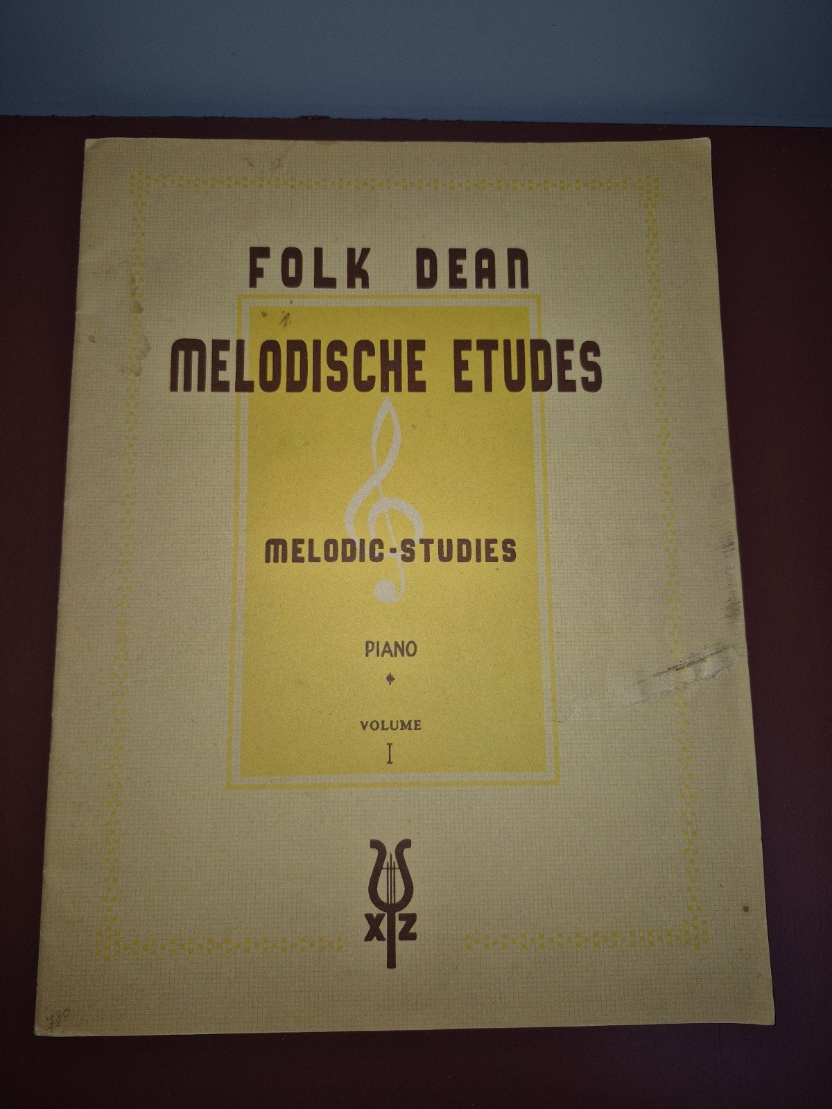Folk Dean - Melodische Etudes voor Piano - Deel I, Gebruikt, Klassiek, Ophalen of Verzenden, Artiest of Componist
