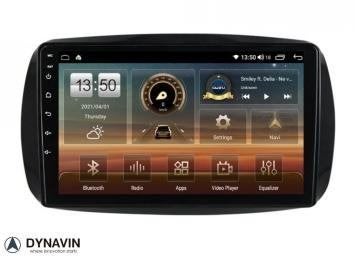 Android 15 Radio Navigatie Smart for Two 2016 apple carplay, Auto diversen, Autoradio's, Nieuw, Ophalen of Verzenden