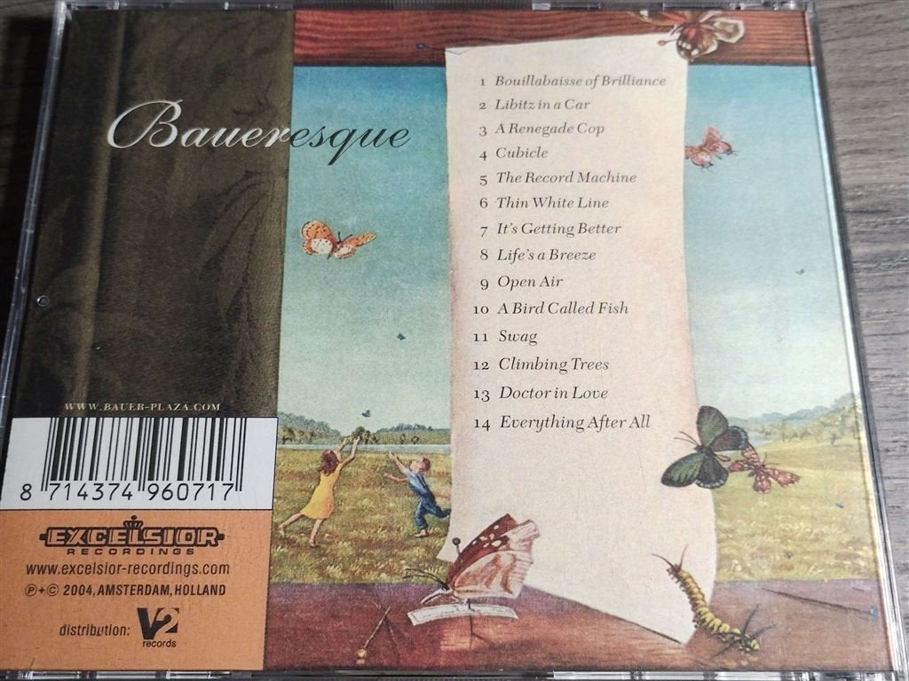 Bauer ‎– Baueresque, Ophalen of Verzenden, Zo goed als nieuw, Pop