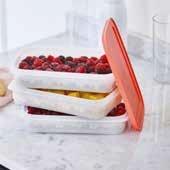Tupperware Diepvries Stapelschalen 675ml Set van 3 Nieuw, Ophalen of Verzenden, Nieuw, Overige typen