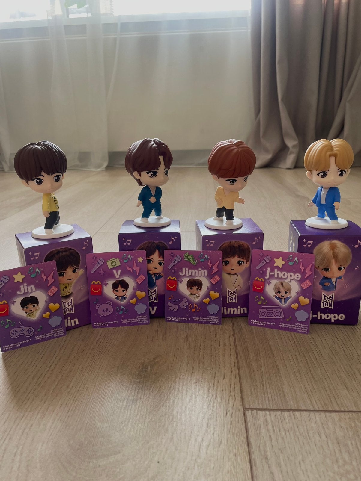 BTS TinyTAN x McDonald’s figuren, Ophalen, Nieuw