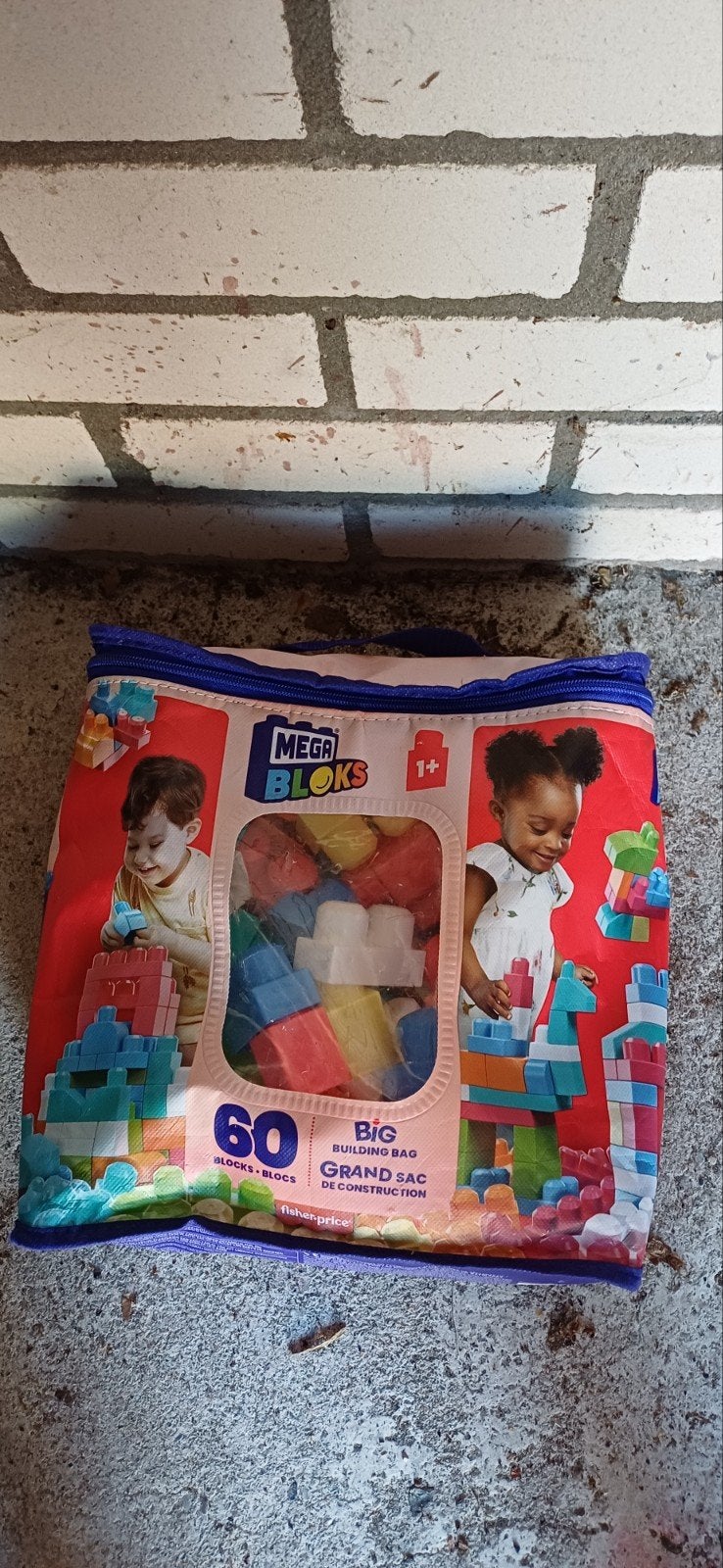 Mega Bloks Big Building Bag - blokken, Kinderen en Baby's, Ophalen, Gebruikt, Megabloks
