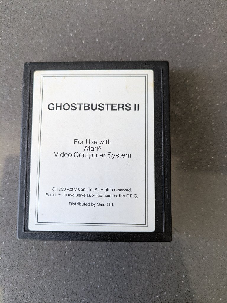 Ghostbusters 2 Atari spel, Spelcomputers en Games, Avontuur en Actie, Gebruikt, 1 speler, Ophalen of Verzenden