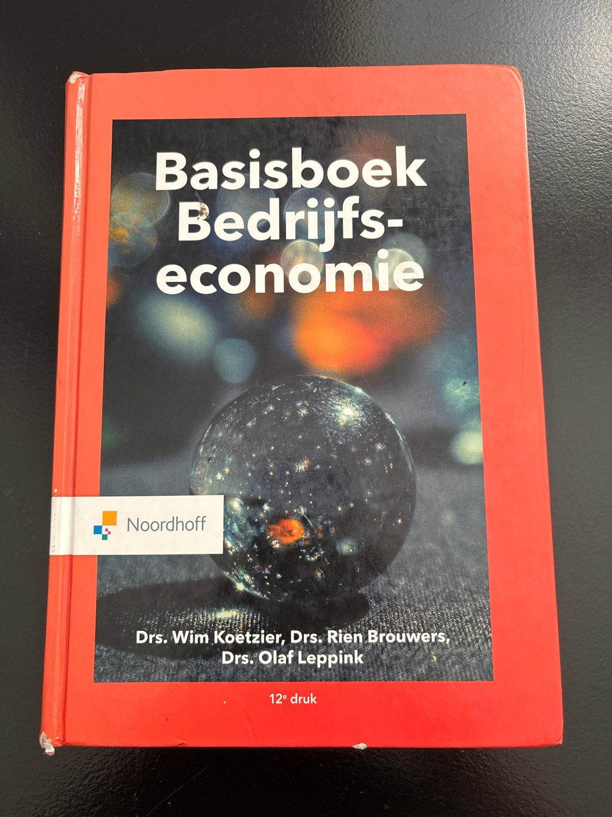 Basisboek Bedrijfseconomie - 12e druk (Noordhoff), Boeken, Ophalen of Verzenden, Gamma, Gelezen, HBO