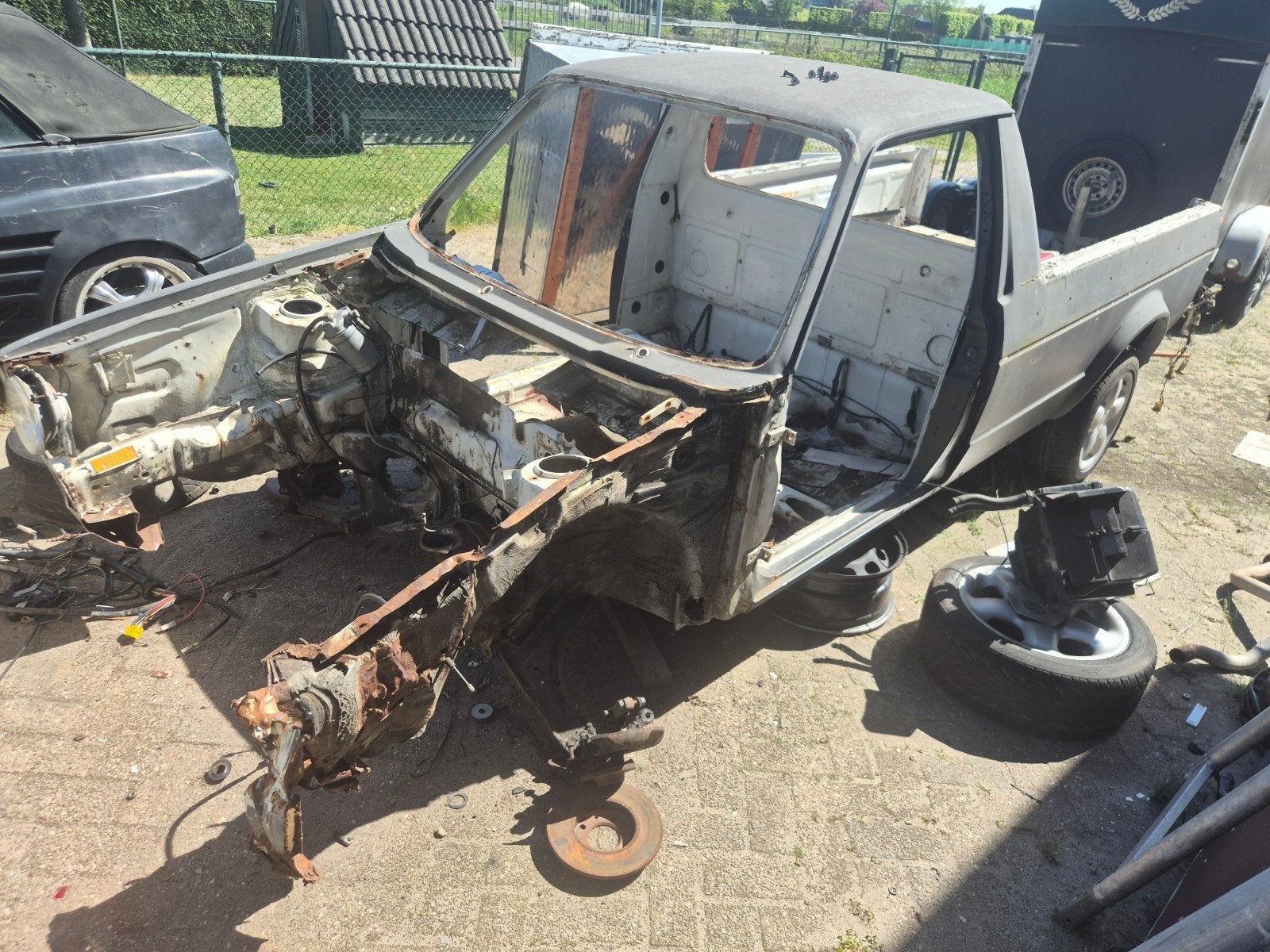 Caddy mk1 plaatwerk slijpdelen, Ophalen of Verzenden, Gebruikt, Volkswagen
