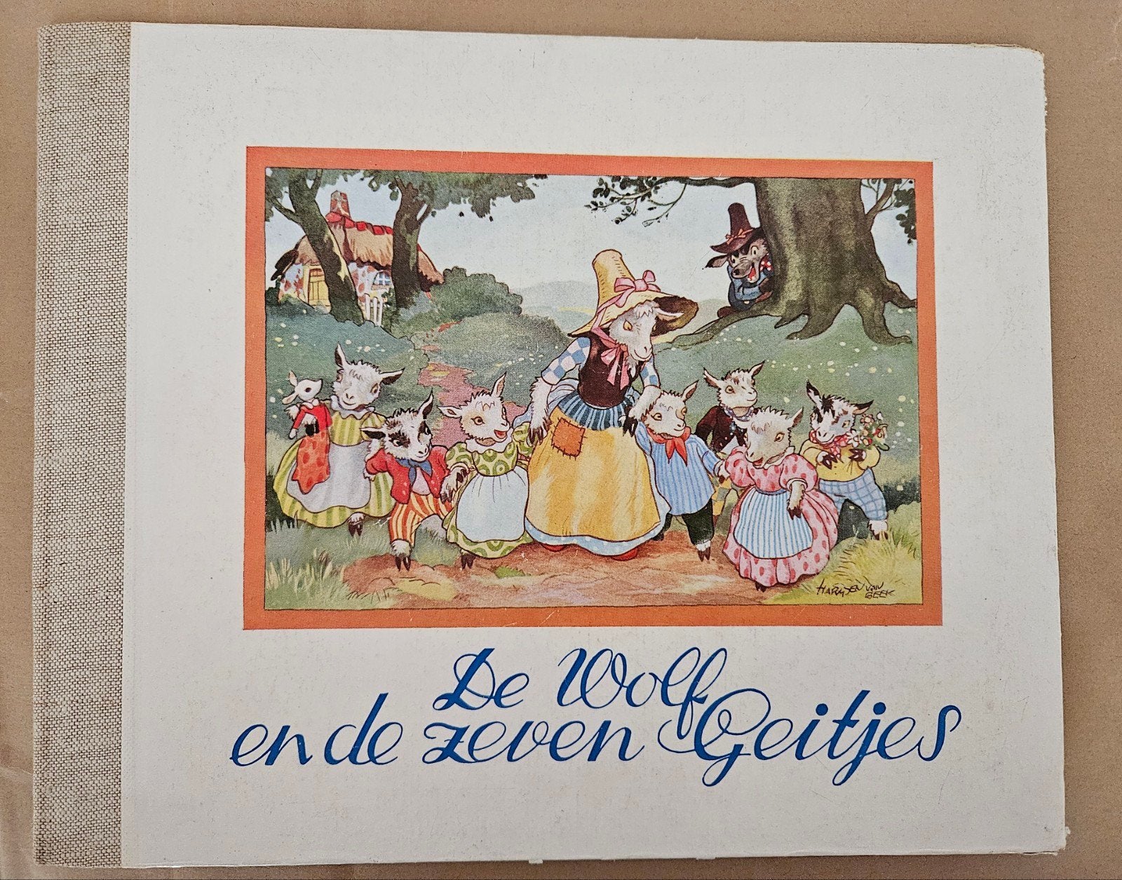 De wolf en de zeven geitjes, Ophalen of Verzenden, Zo goed als nieuw