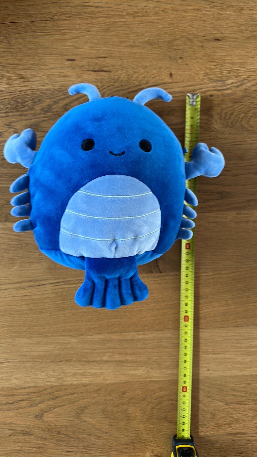 Squishmallow Kreeft Lobert, Ophalen, Overige typen, Blauw, Zo goed als nieuw