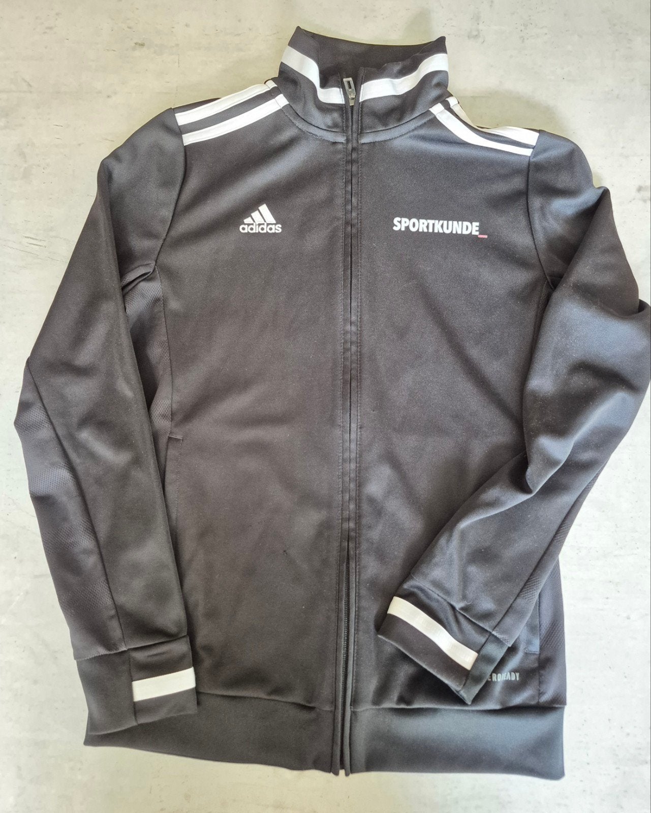 Adidas Sportkunde HAN Nijmegen trainingsjack (maat S), Ophalen, Zo goed als nieuw, Zwart