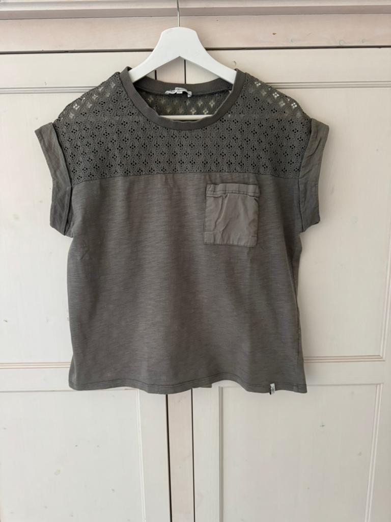 Silvercreek dames t-shirt groen maat M, Maat 38/40 (M), Ophalen of Verzenden, Zo goed als nieuw, Korte mouw