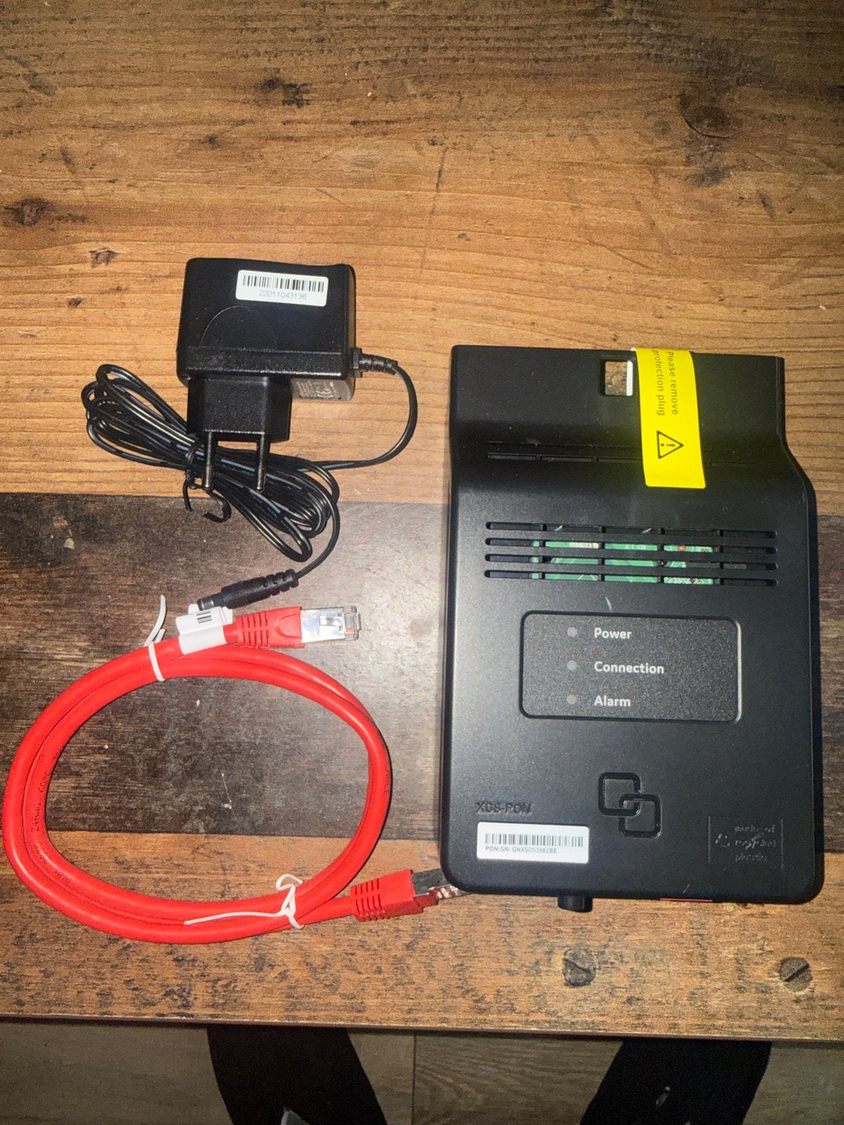 GMC-TK01-XGS2110 glasvezelkastje met adapter en netwerkkabel, Verzenden, Nieuw