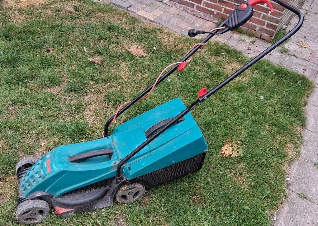 bosch elektrische grasmaaier, top ding! ARM32, Ophalen, Gebruikt