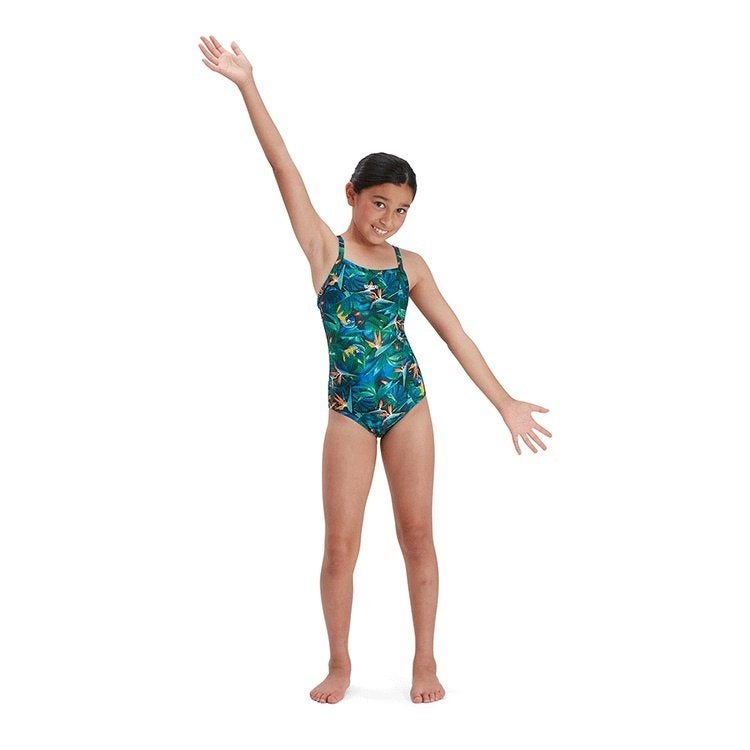Nieuw Speedo G Allover Thinstrap Muscleback Junior Badpak, Kinderen en Baby's, Kinderkleding | Kinder-zwemkleding, Meisje, Info@allsport-group.com