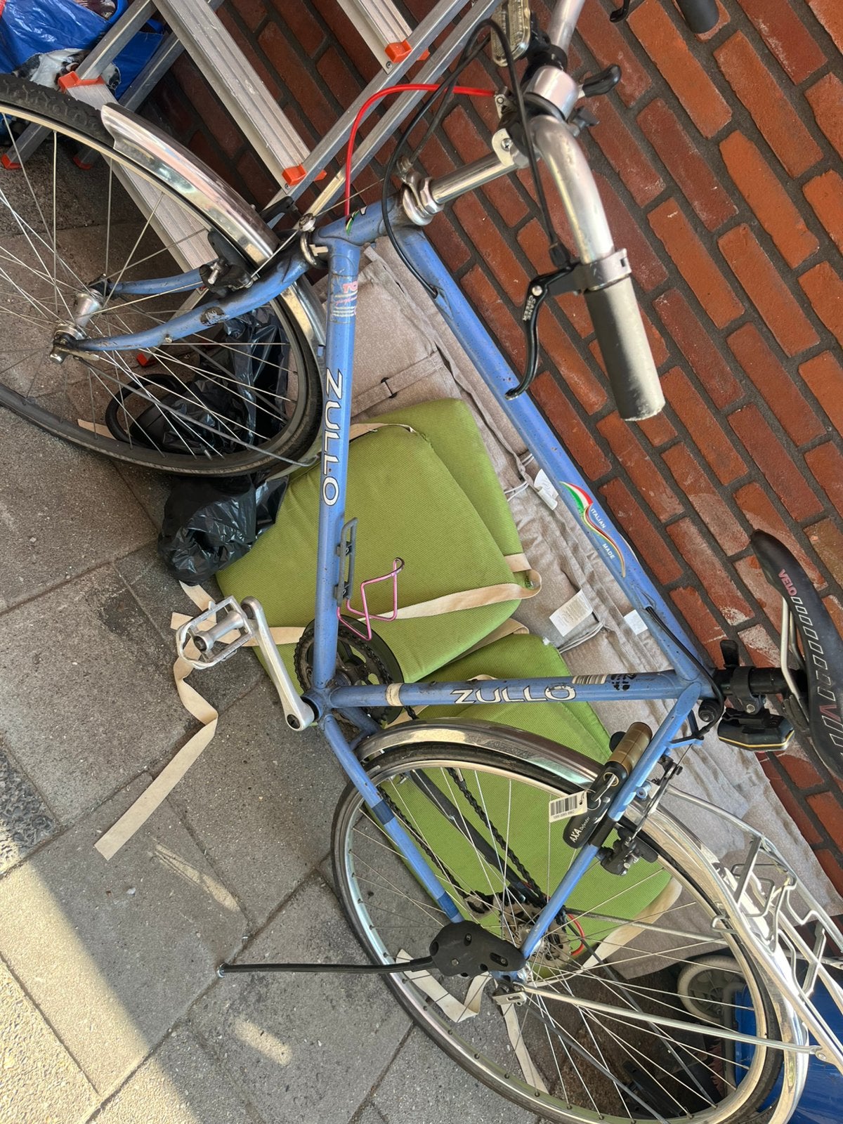 Zullo racefiets blauw, opknapper, Ophalen
