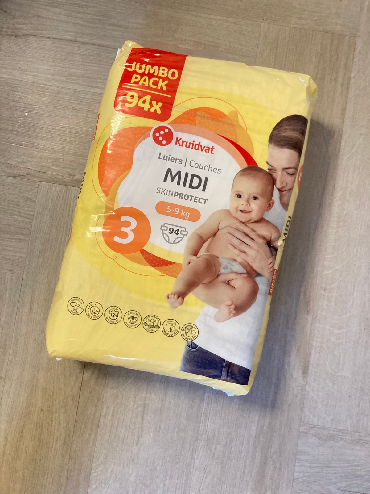 Jumbo Pack Kruidvat luiers maat 3, Ophalen, Nieuw, Overige typen