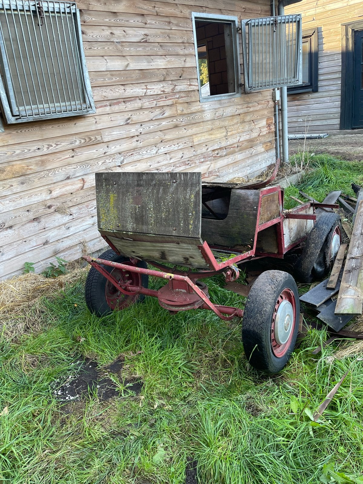 menwagen, ponykar of sulky   voor een paard of pony)., Ophalen of Verzenden, Gebruikt