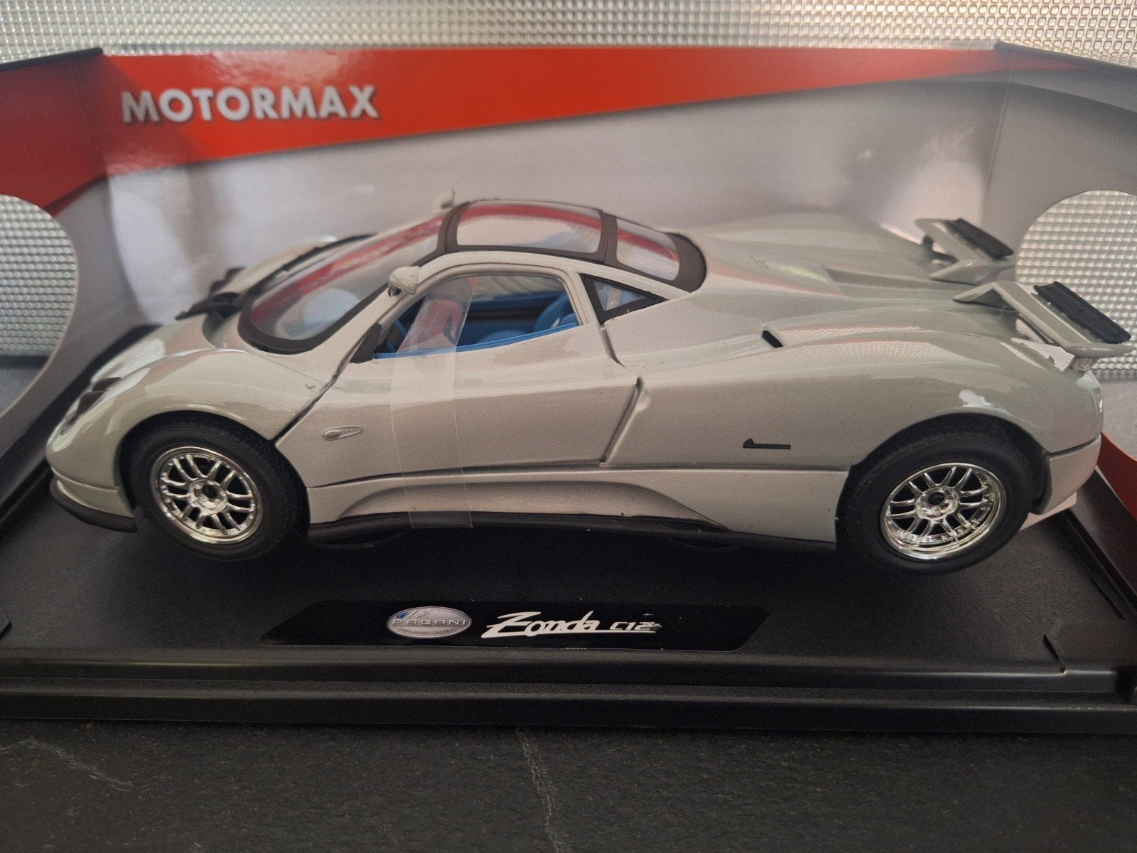 Pagani Zonda C12 Schaal 1:18, Overige merken, Nieuw, Ophalen of Verzenden, Motormax