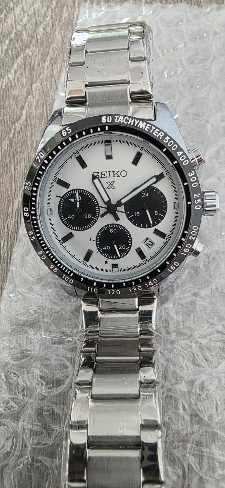 Seiko Speedtimer, Sieraden, Tassen en Uiterlijk, Ophalen of Verzenden, Staal, Seiko
