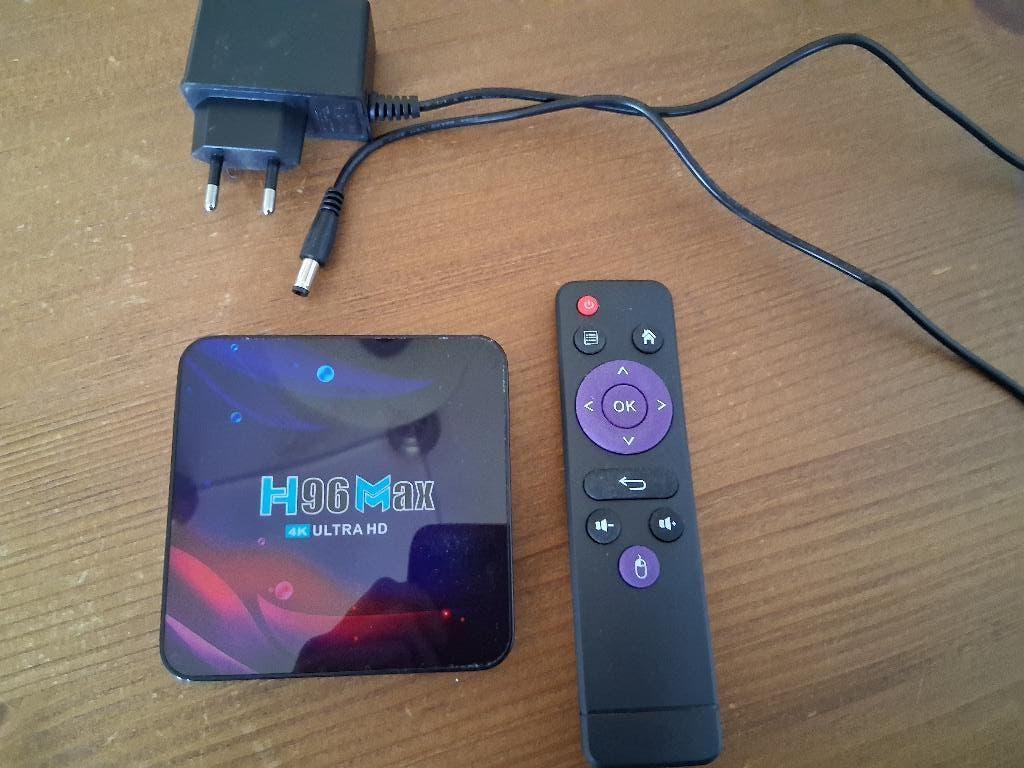 4K Ultra HD H96 Max V11 Smart TV Box Android 11, Ophalen, Zo goed als nieuw, HDMI, Minder dan 500 GB