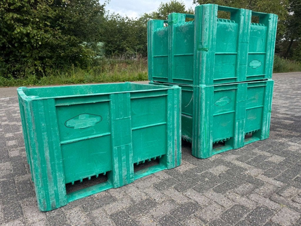 Grote Partij Dolav Palletboxen Groen Kunststof, Niet ingevuld, Gebruikt, 100 cm of meer, 60 cm of meer