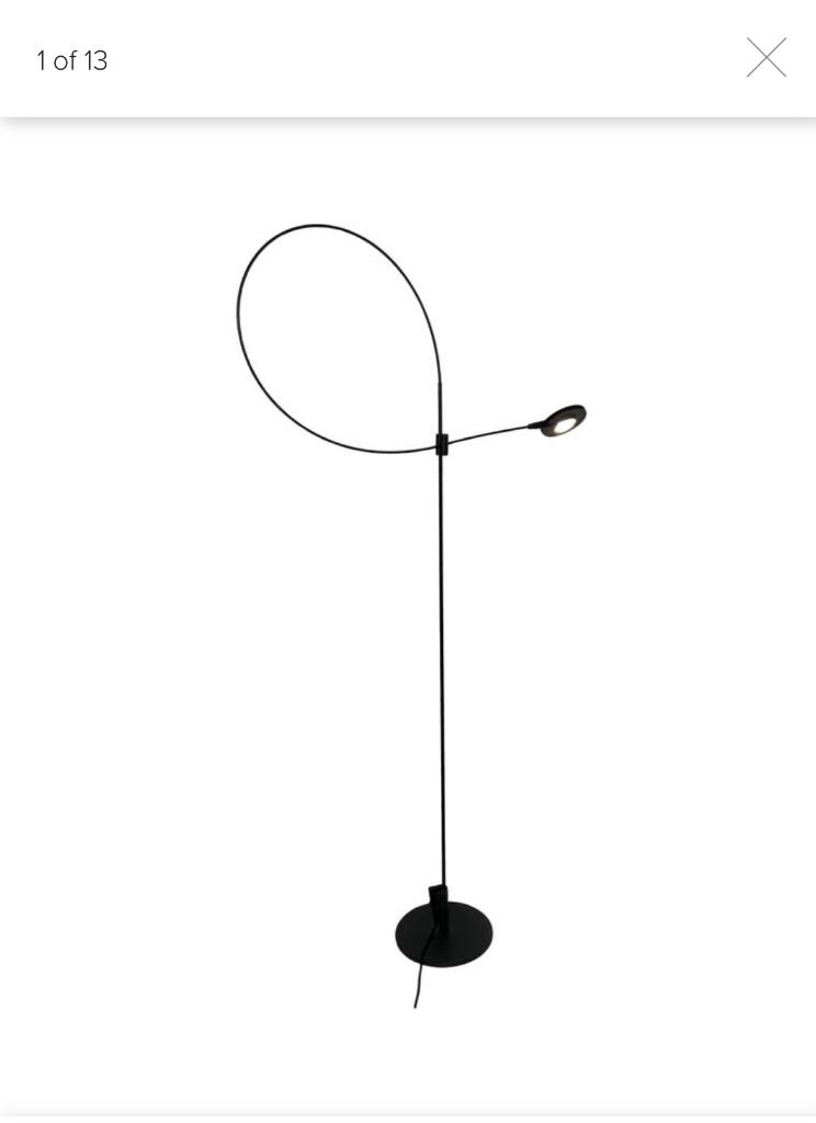 Vloerlamp Sigla 2 René Kemna voor Sirrah Italy 1980's, Ophalen, Industrieel Italiaans Modern Tijdloos Eye-catcher, Zo goed als nieuw