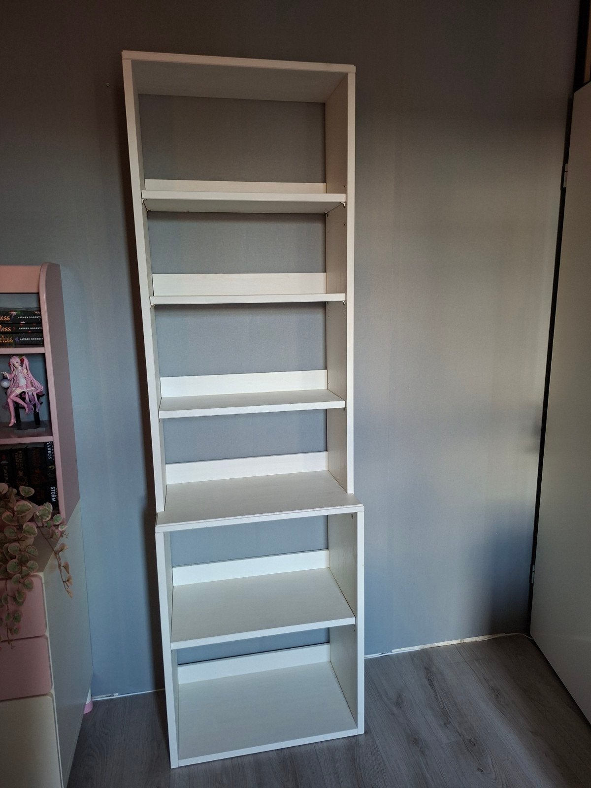 Witte IKEA boekenkast van hout, Huis en Inrichting, Ophalen, Met plank(en), 50 tot 100 cm, Zo goed als nieuw