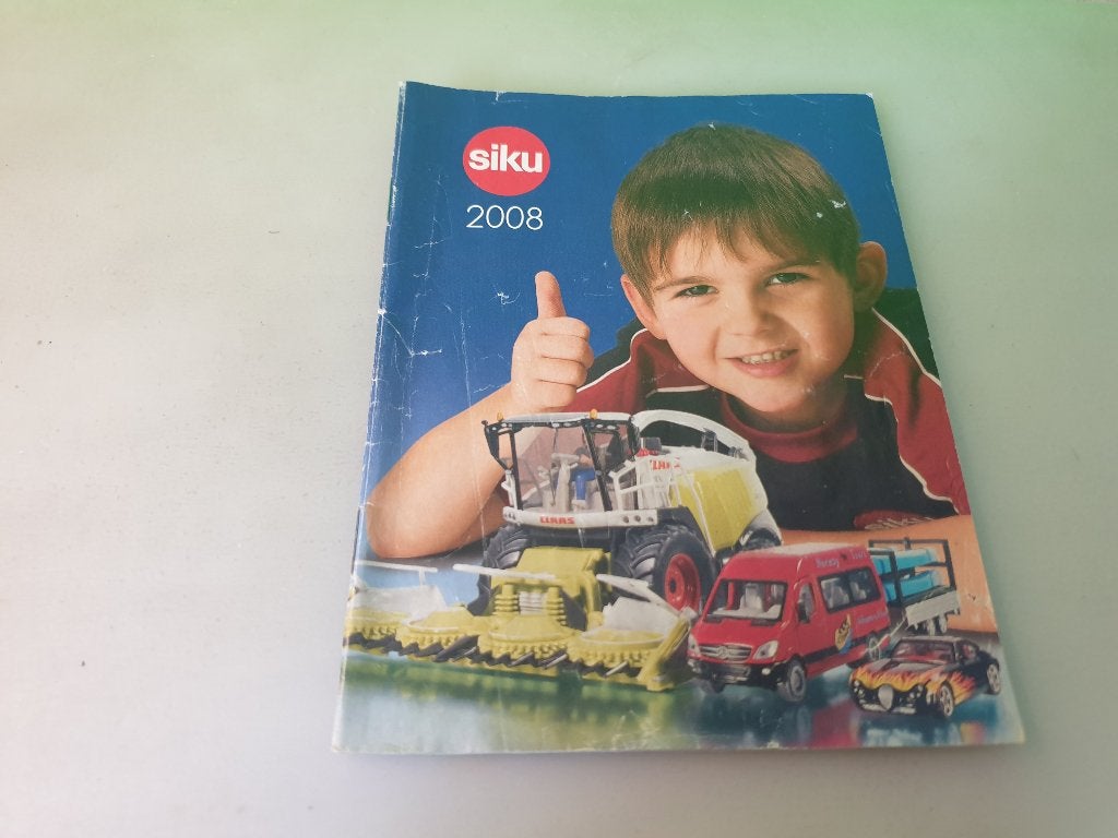 Folder - Siku 2008, Ophalen of Verzenden, Gelezen, Catalogus